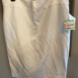 Lilly white skirt size 8